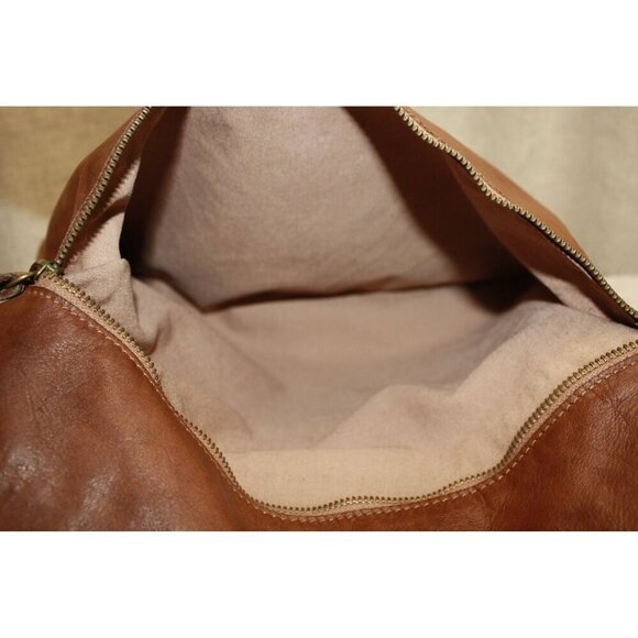 Civico 93 Leather Brown Purse Womens Made in Italy - Picture 4 of 10